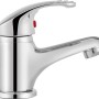 Einhebel-Waschtischarmatur Sangro Chrom, glänzende Badarmatur für Waschbecken.