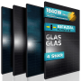 SUNNIVA Solarmodul 1840W Set, Full Black, bifazial, Glas/Glas für Balkonkraftwerk/Solaranlage.
