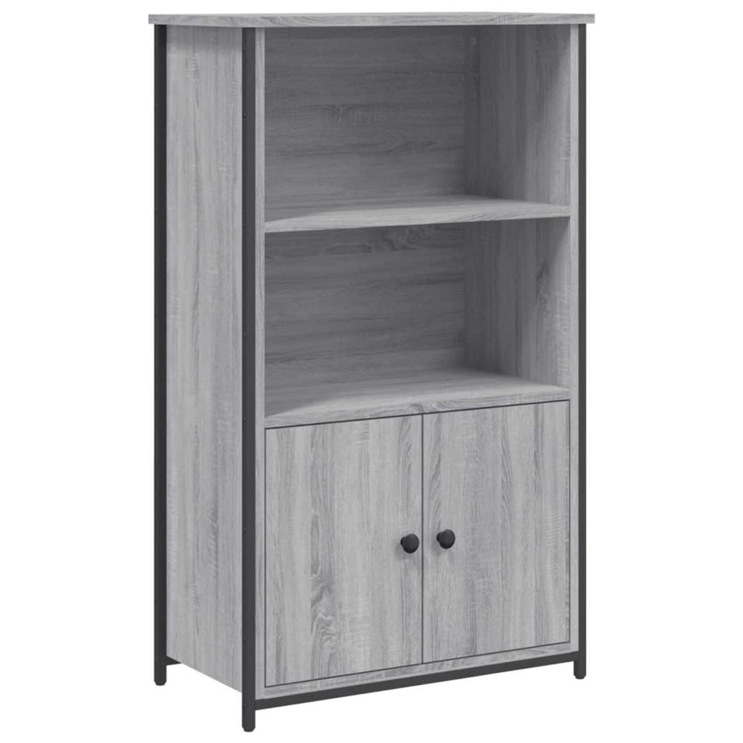vidaXL Highboard Grau Sonoma 62x32x103,5 cm Holzwerkstoff 834218 günstig online kaufen