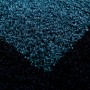 Detailansicht: Marineblauer Ayyildiz Hochflorteppich, 300x400 cm. Flauschiger Shaggy Teppich.