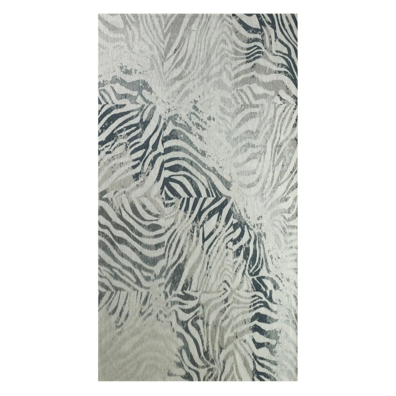 Lola&Moi Teppich Kenyan Sky Blau 80x150cm