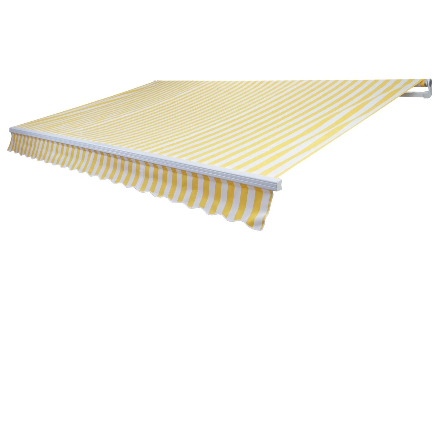 MCW Ersatz-Bezug für Markise H790 Acryl Gelb-Weiß