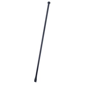 D&O Hebeleisen, 140 cm, aus Stahl mit Meißelspitze und Kugelkopf.