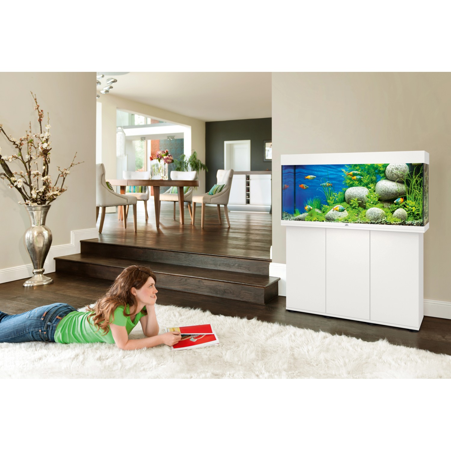 Aquarium 180 Liter mit cheapest Unterschrank