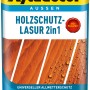 Dose Xyladecor Holzschutz-Lasur 2in1 Walnuss matt, Holzlasur für Aussen, 2,5 l.