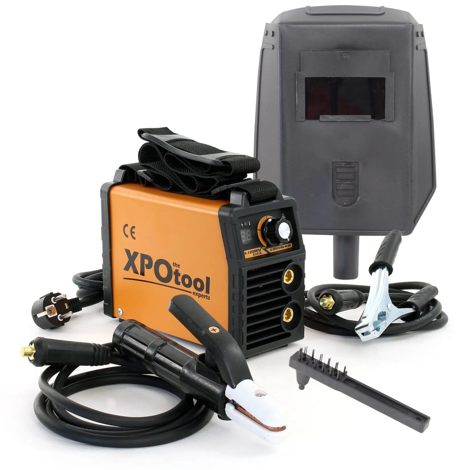 Xpotool Mma Elektroden Schweißgerät 20-120A Igbt Inverter E-Hand Schweissgerät