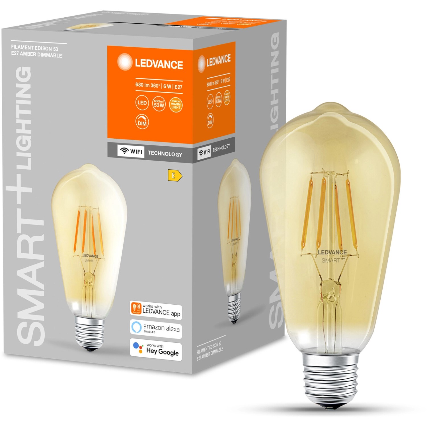 Ledvance Smart Leuchtmittel Wifi Filament Edison E W Gold Kaufen