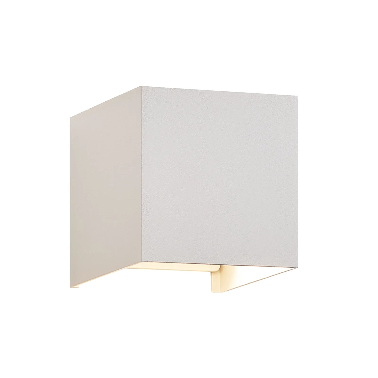 NETTLIFE Applique Murale LED Intérieur/extérieur Lampe D'extérieur Blanc Chaud Ip65 G9 Blanc