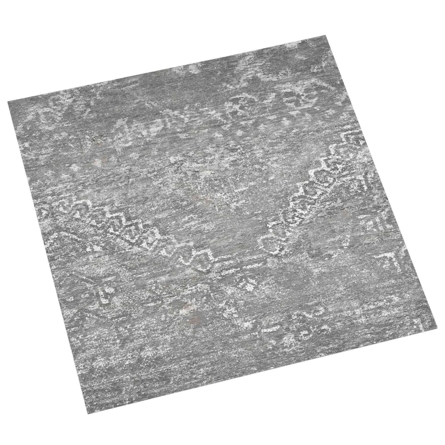 vidaXL Bodenplanken 55 Stk Betongrau 5,11 m² PVC 42046349