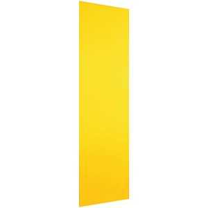 Gelber Bestlivings Flächenvorhang Ellen ohne Zubehör. Moderner Fenstervorhang für Wohnraum.