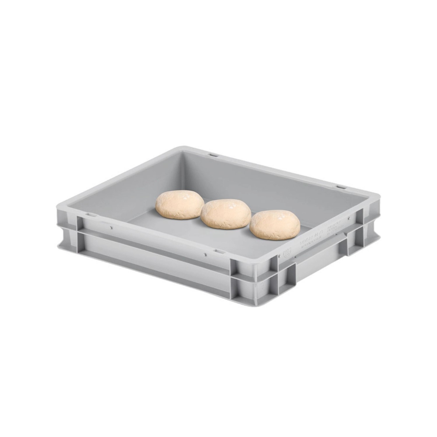 CHEFGASTRO Pizzaballenbox Ohne Deckel HxBxT 7,5 x 30 x 40 cm 9 Liter Teigwa günstig online kaufen