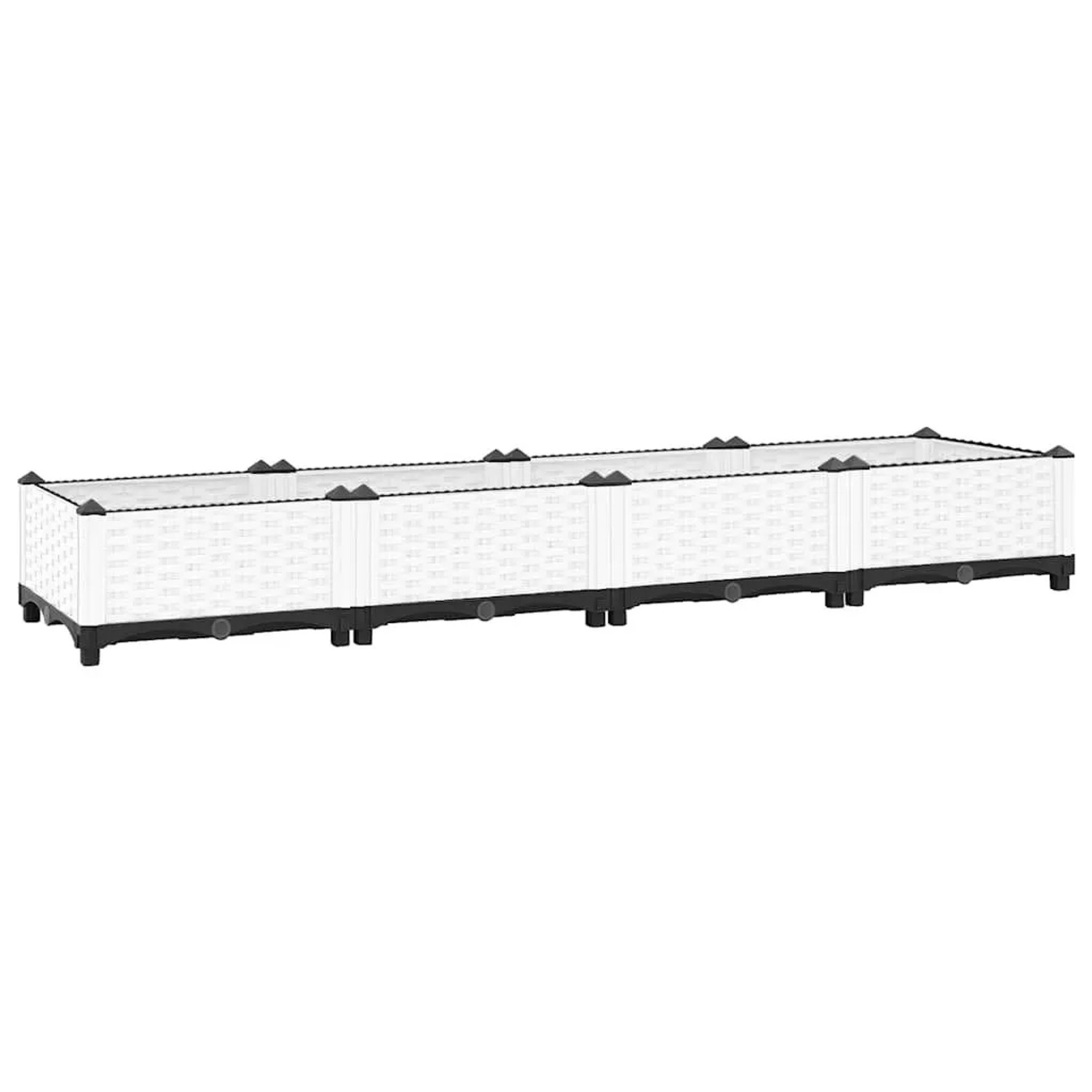 vidaXL Hochbeet 160x40x23 cm Polypropylen 153307
