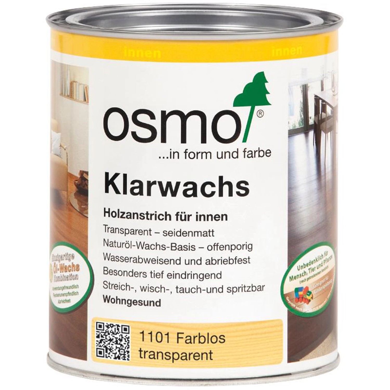 Osmo Klarwachs Farblos 750 ml