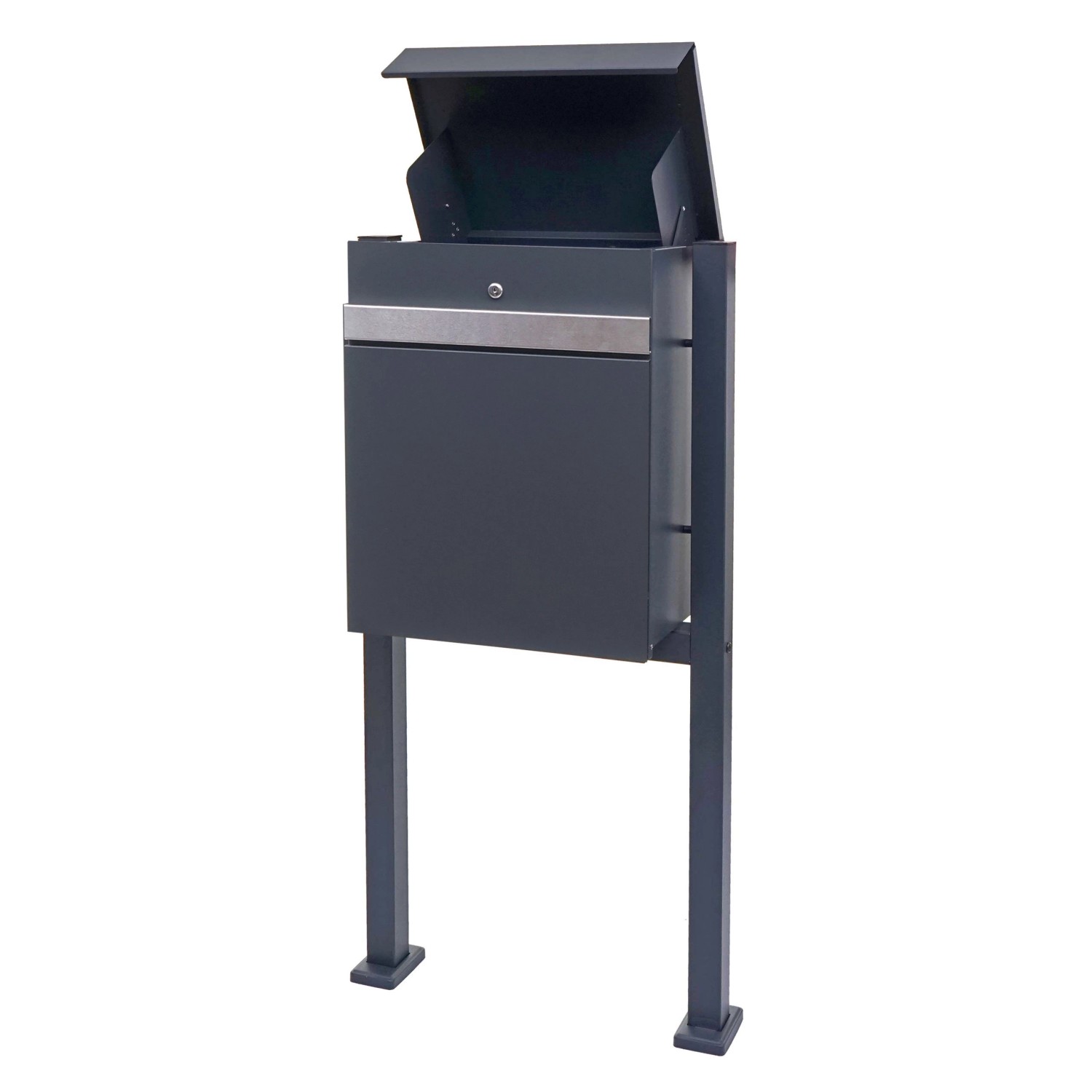 PROREGAL Paketkasten Mit Standfuß HxBxT 120x59x36cm Paketbox Paketstation S günstig online kaufen