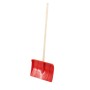 Galaflor Schneeschaufel für Kinder, rot, mit Holzstiel. Ideal für kleine Winterhelfer.