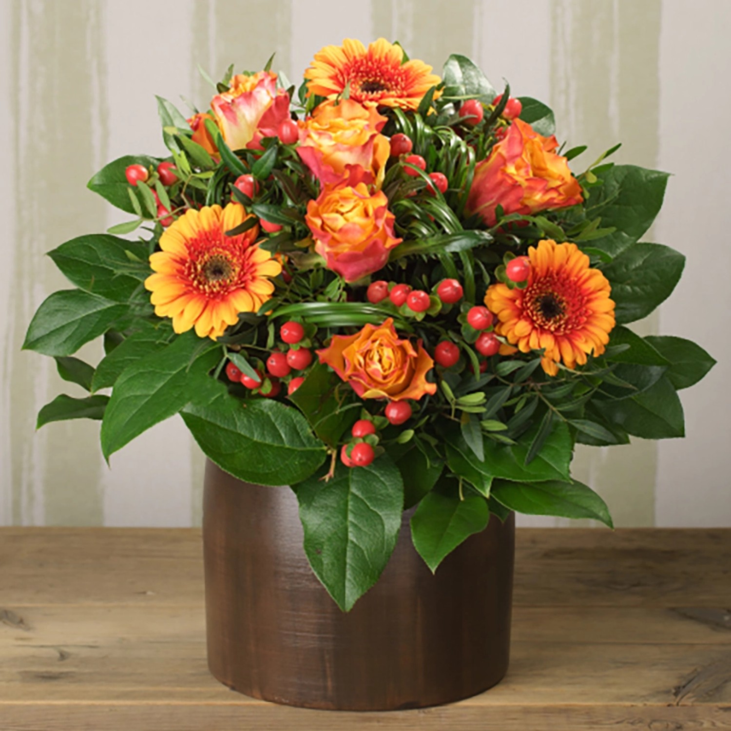 Blumenstrauß Herzensglück mit Gerbera