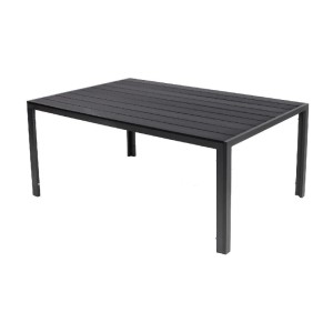 Lex Aluminium XL Gartentisch Esstisch Balkontisch Gartenmöbel Non-Wood 150x80 cm