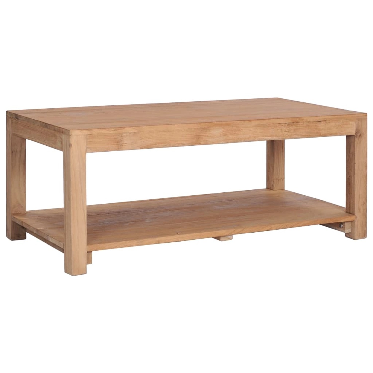 vidaXL Couchtisch 100x50x40 cm Massivholz Teak 282849 günstig online kaufen