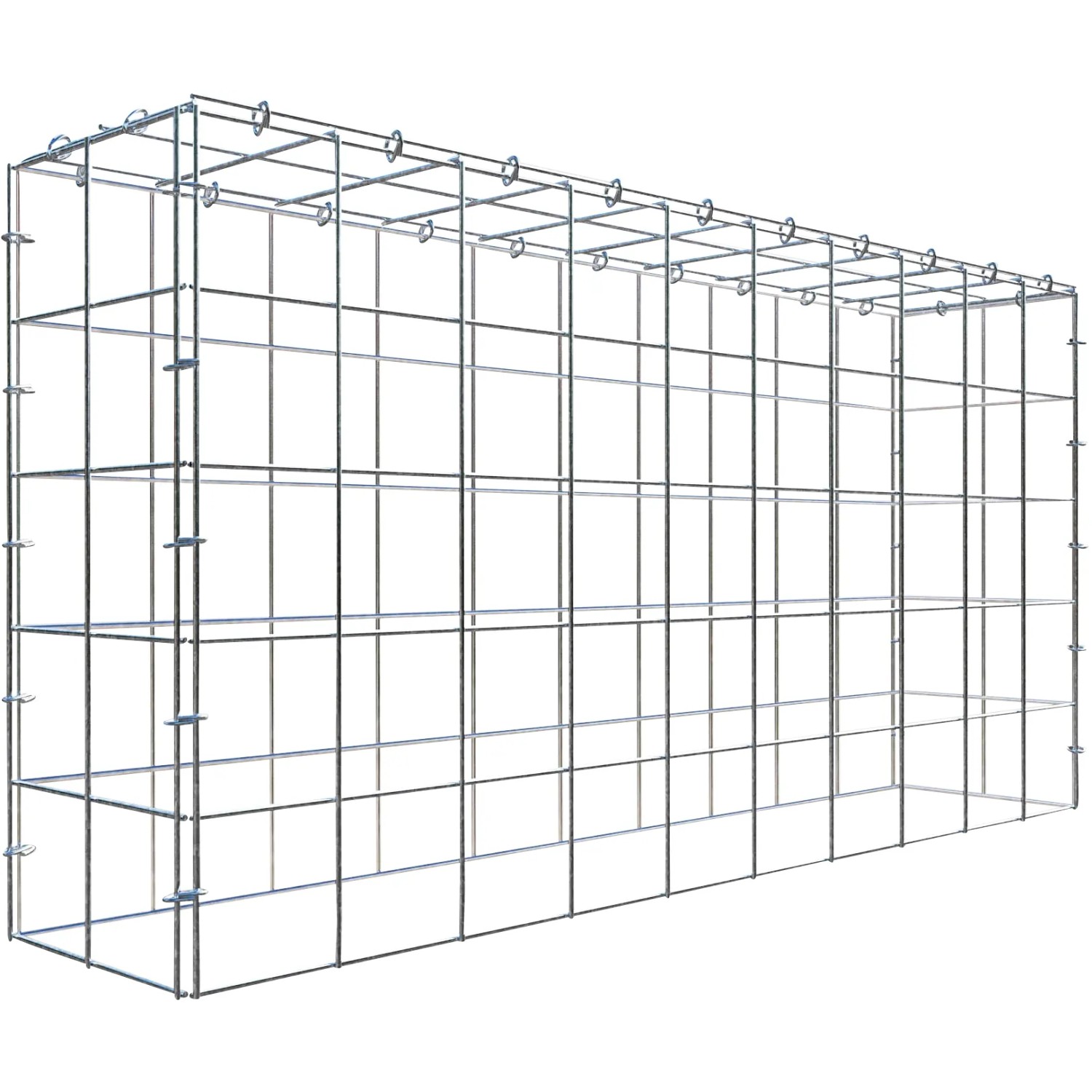 Gabiona C Ring Gabione Anbaukorb Typ 3 50 X 100 X 20 Cm Maschenw 10 X gabiona-c-ring-gabione-anbaukorb-typ-3-50-x-100-x-20-cm-maschenw-10-x