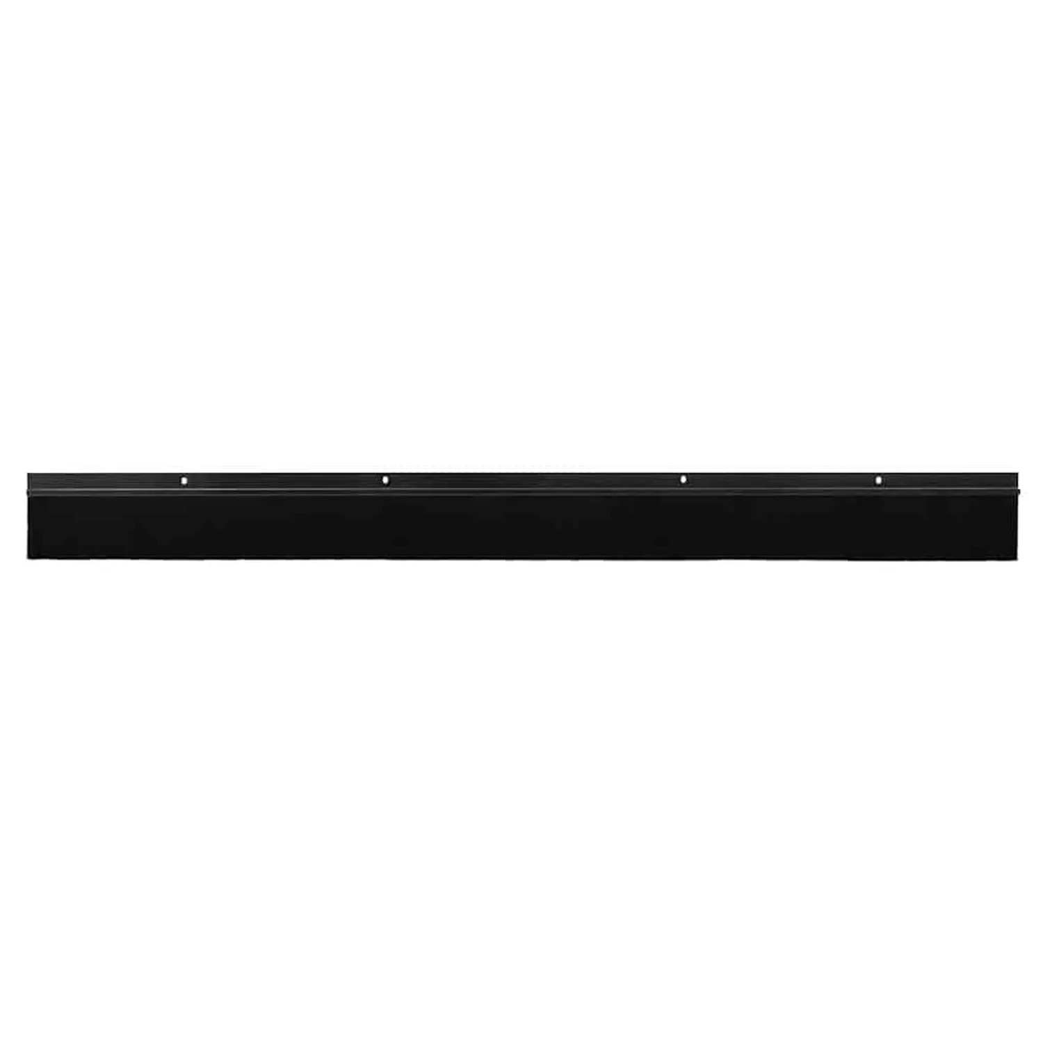 vidaXL Aufsteck Türbürstendichtungen 2 Stk Schwarz 100 cm 42019584