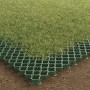 Grüne ACO Rasengitter aus Kunststoff für PKW-Stellplätze und zur Bodenbefestigung.