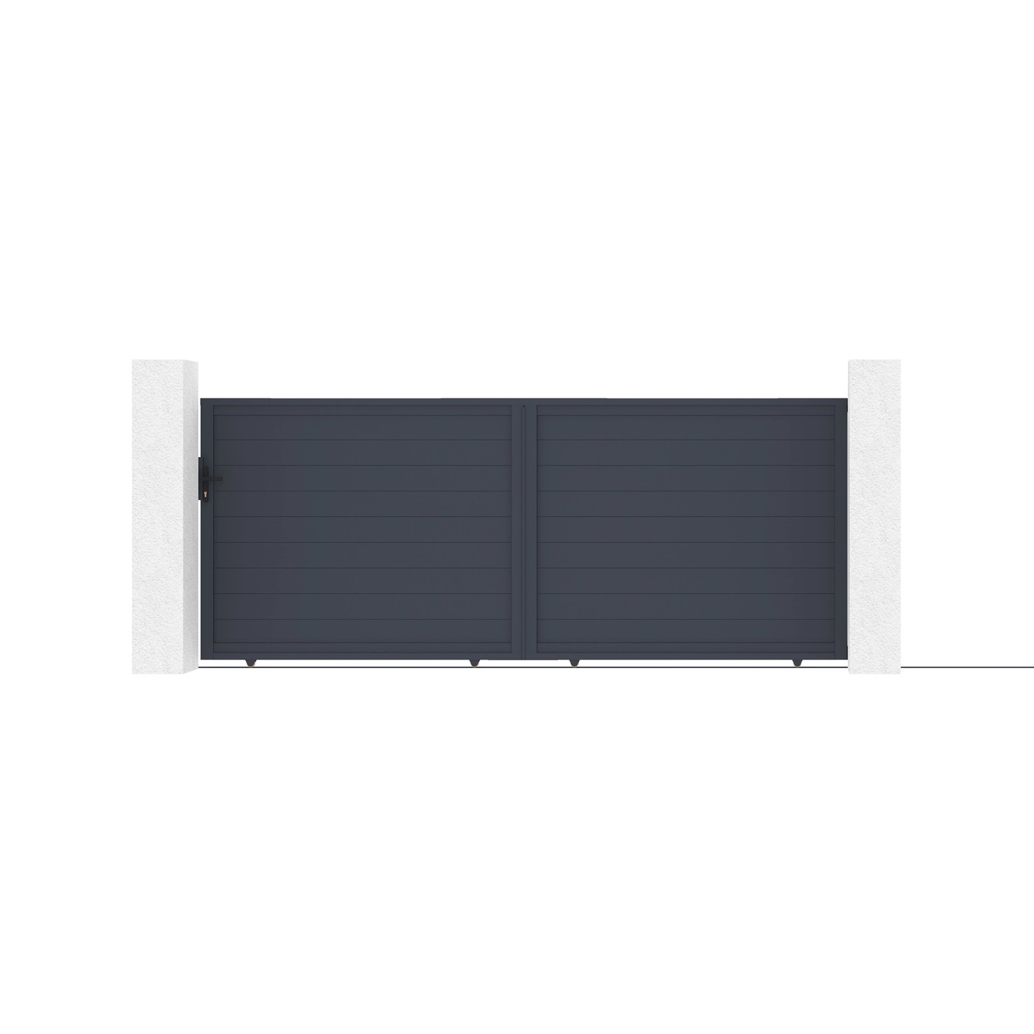 Casanoov Schiebetor Elektrisch 4M Eiger H 160Cm & Schiebetorantrieb Ranger günstig online kaufen