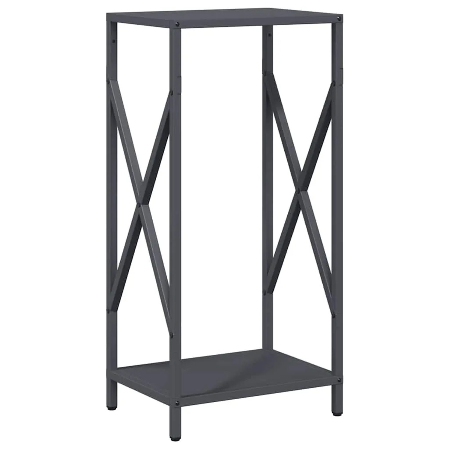 vidaXL Brennholzregal Anthrazit 34x25x70 cm Kaltgewalzter Stahl 864321