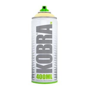 Kobra LP Buntlack Spray, 400ml, Ostergelb matt. Acryl-Sprühfarbe für DIY, Heimwerken & Garten.