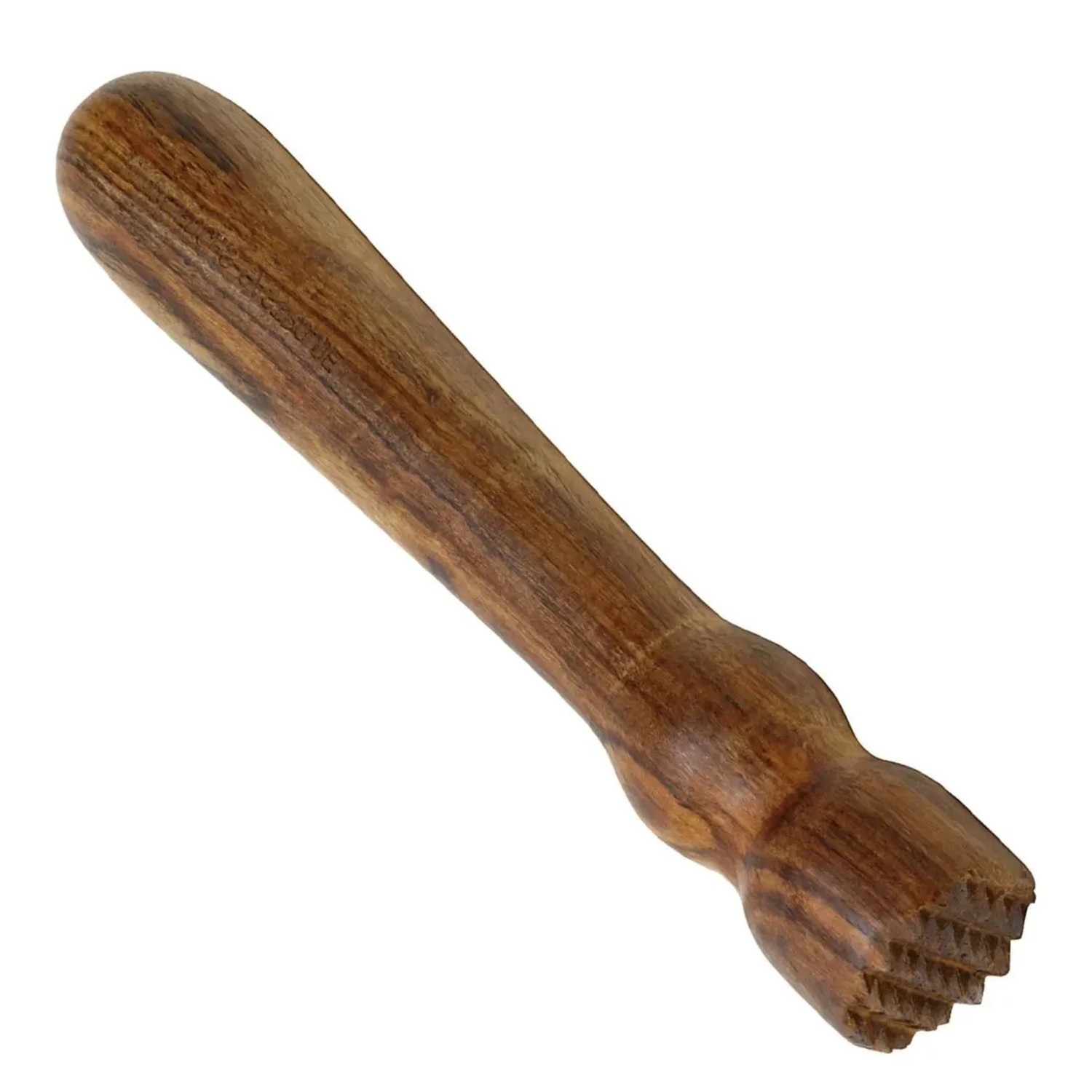 Ich-Zapfe Stößel Gekerbt Sheesham-Holz 22,5 X 3,8 cm