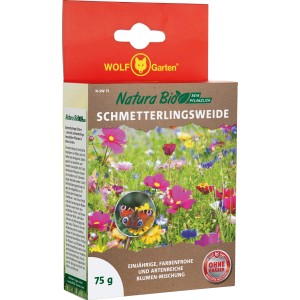 Wolf-Garten Schmetterlingsweide Natura Bio 75g: Samenmischung für farbenfrohe Blumenwiese.