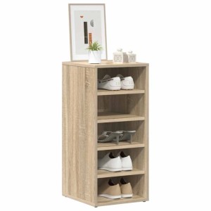 vidaXL Schuhschrank Sonoma-Eiche 31,5x35x70 cm Holzwerkstoff 808987