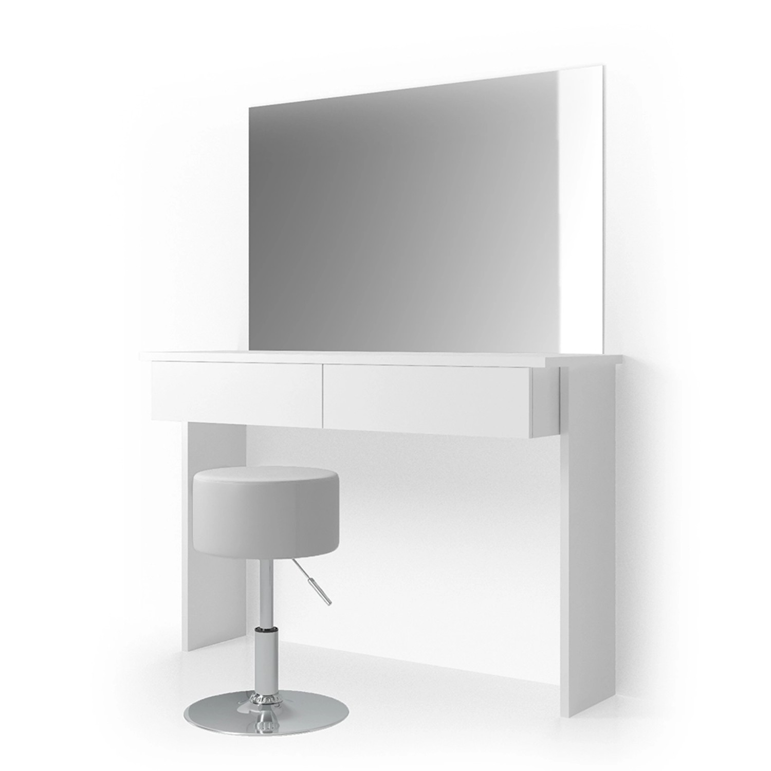 Vicco Schminktisch Azur Weiß 120 cm mit Hocker günstig online kaufen