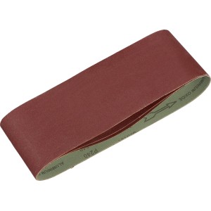 LUX Schleifband Classic, 100x610 mm, K240, für Bandschleifer. Zum Schleifen von Holz und Metall.