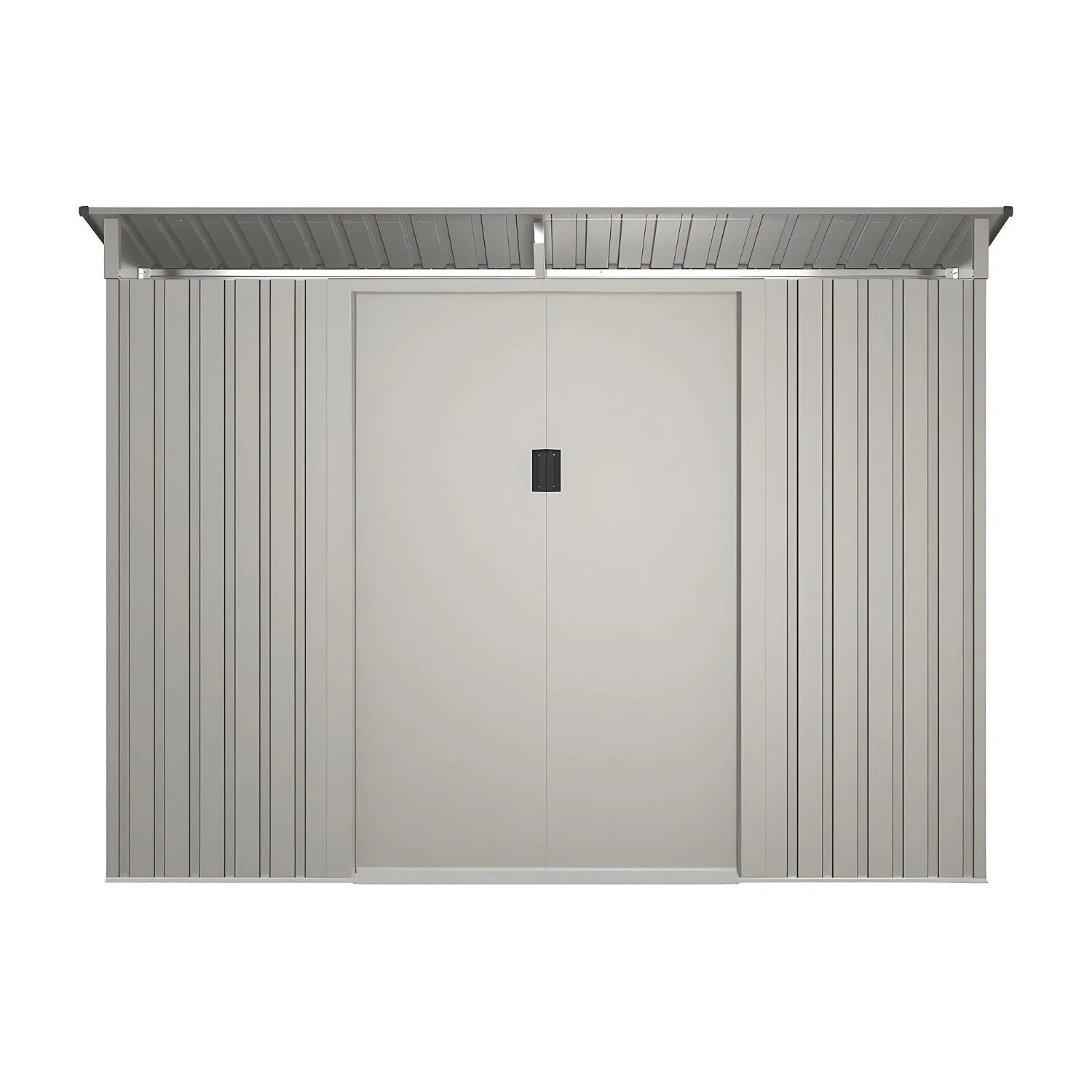 Vente-unique Schrebergartenhaus Folco Grau 251 cm