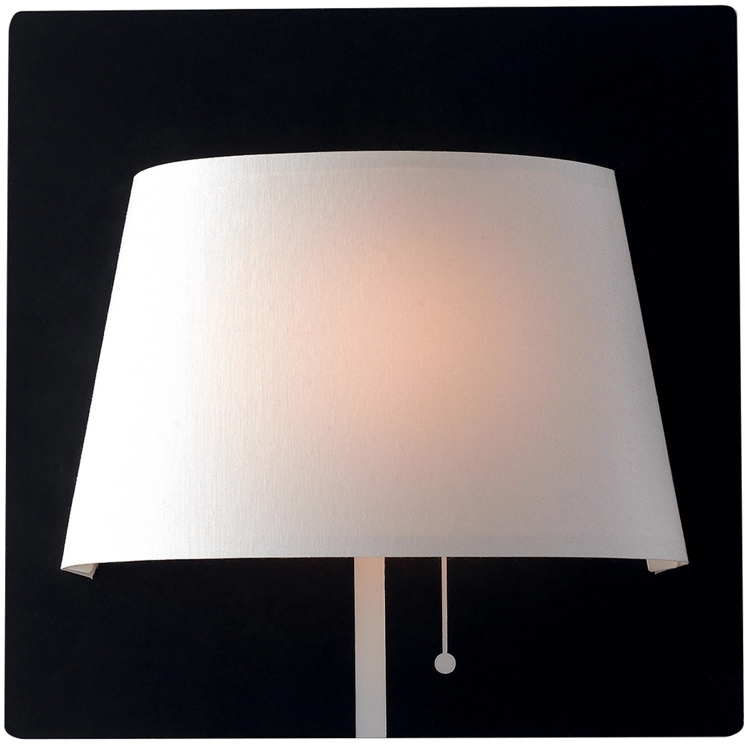 Luce Design LED Wandleuchte Wharol 1-flammig Weiß-Schwarz 8,7 cm x 25 cm