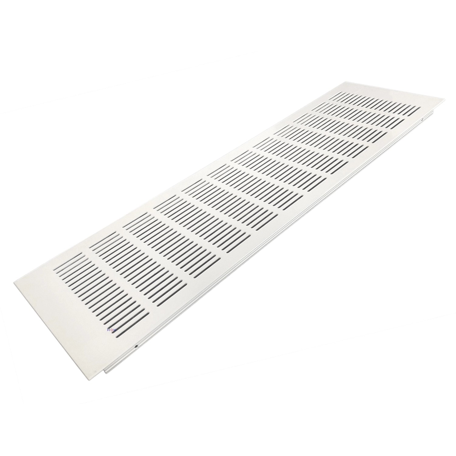 Häusler Lüftungsgitter LG-5015 W Eloxiert Stegblech Alu Weiß 500 x 150 mm günstig online kaufen