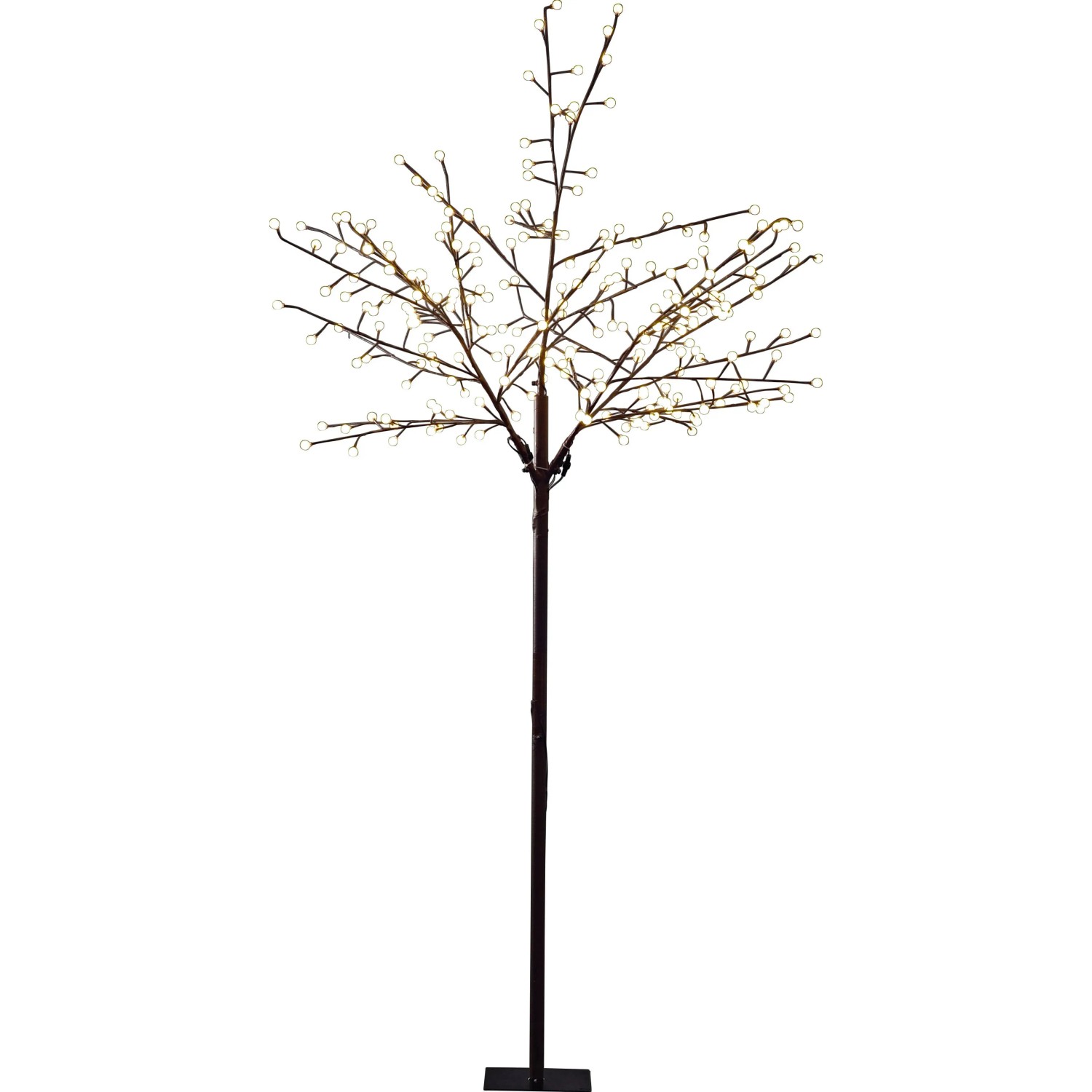 Konstsmide LED-Lichterbaum Braun 250 cm 240 Dioden Warmweiß