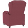 vidaXL Relaxsessel Elektrisch Weinrot Stoff 3098780_6