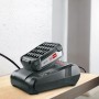 Bosch AL 1880 CV Akku-Ladegerät mit Akku auf Ladestation, für Elektrowerkzeuge.
