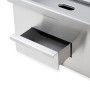 VERTES Elektro Grillplatte 3000 W Plancha Edelstahl Gerillt 55 x 35 cm 50 bis 300 °C_7