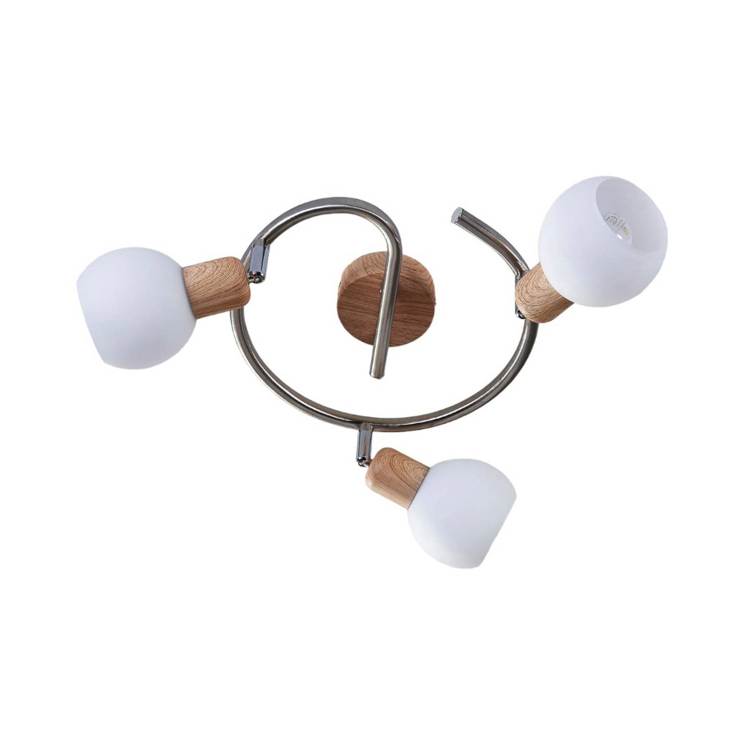 Lindby Strahler Svenka 9621049 Modern aus Glas 3-flammig E14 Wohnzimmerleuchte