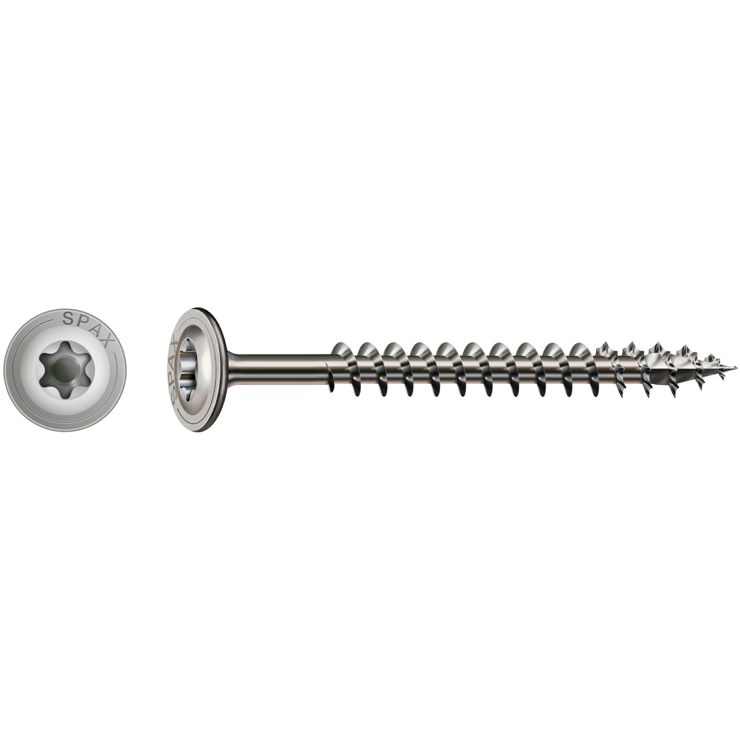 Spax Tellerkopf Holzschraube T-Star plus-Antrieb Ø 8 mm x 80 mm 20 Stück