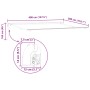 vidaXL Einziehbare Markise Beige 400 x 300 cm Stoff und Stahl 3330609_6