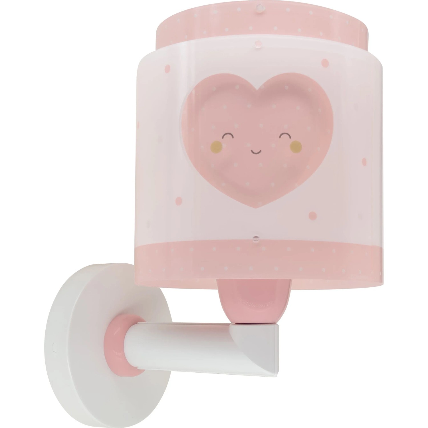 Dalber KinderWandleuchte Baby Dreams Herz Rosa