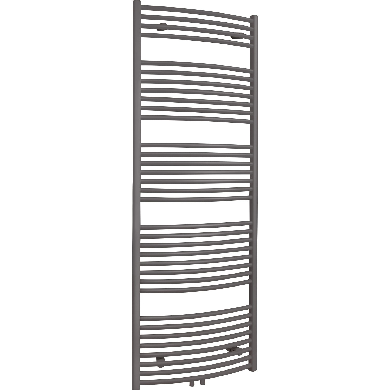 Schulte Design-Heizkörper Europa, 910 W, Anthrazit, mit Mittenanschluss.