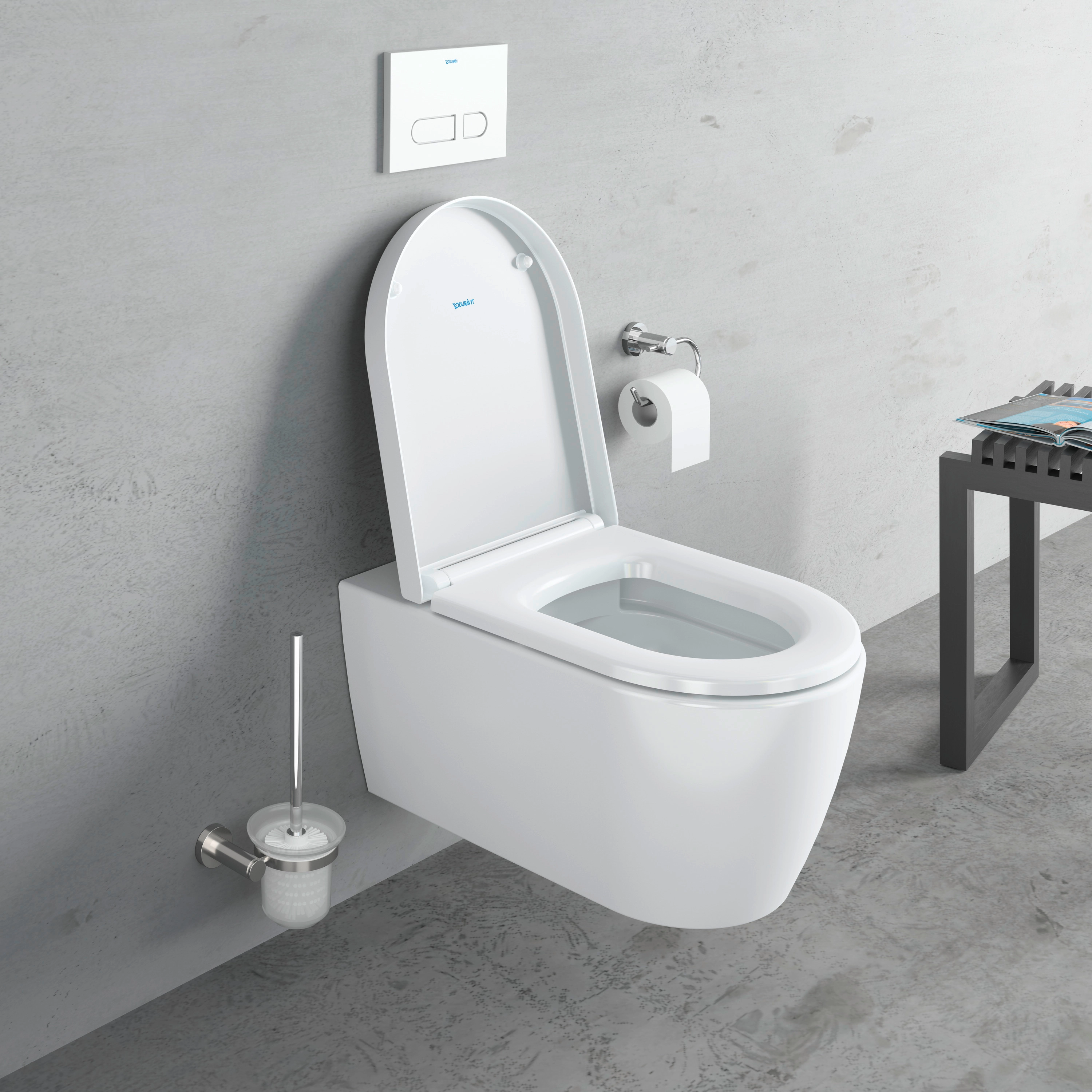 Duravit Wand-WC-Set Me by Starck Rimless Weiß kaufen bei OBI | Armaturen