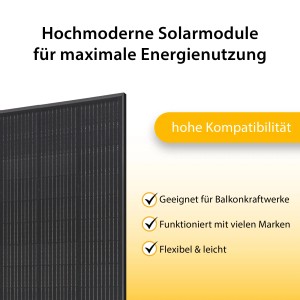 Vale Solarmodul Sunpro 440 Wp Bifazial Full Black