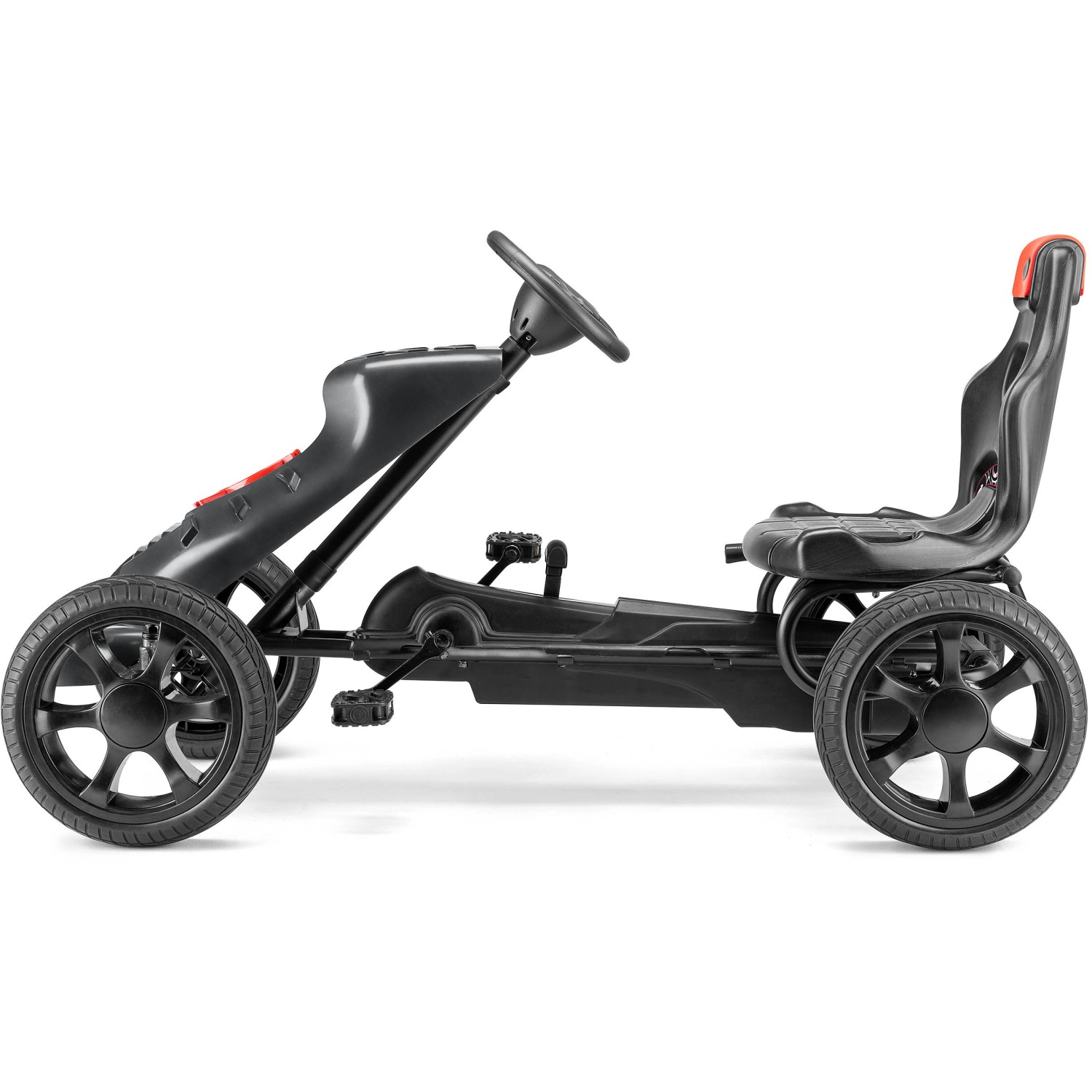 Xootz GoKart Venom 114 cm x 62 cm x 62 cm Schwarz kaufen bei OBI