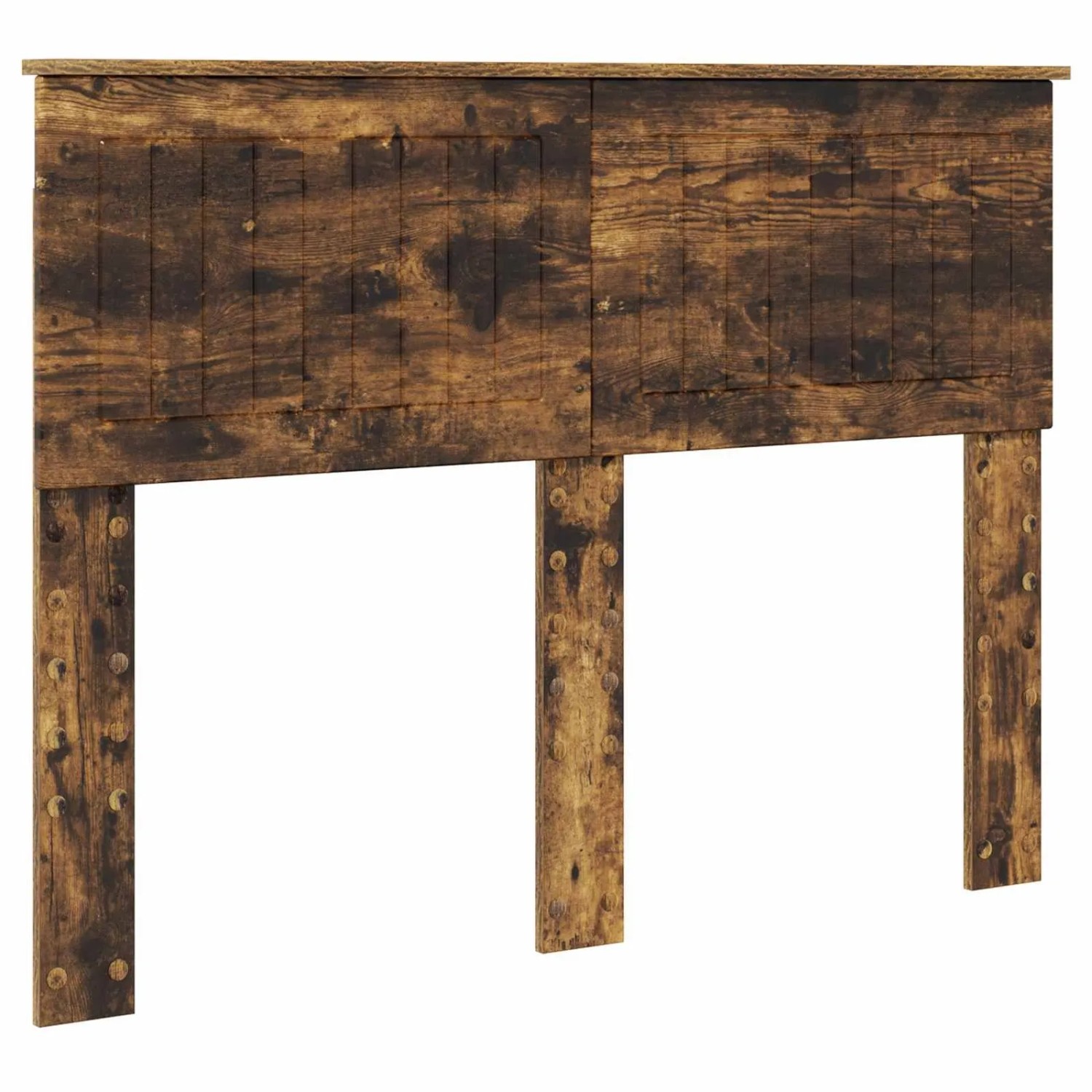 vidaXL Kopfteil mit Kopfteil Geräucherte Eiche 135 cm Holzwerkstoff 888435