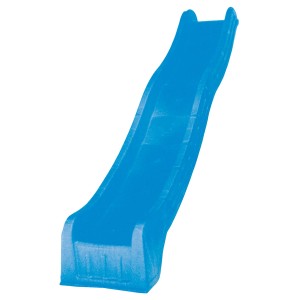 Blaue Wellenrutsche, 300 cm lang, für Spielturm oder Schaukel.